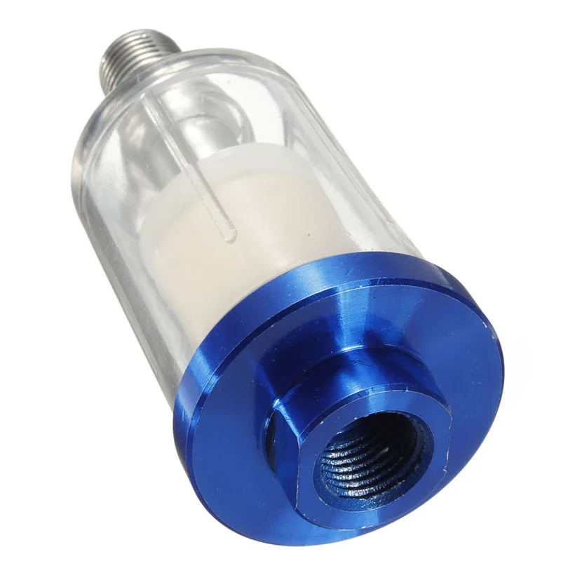 1/4 дюйма синий быстроразъемный масляный сепаратор воздушный шланг фильтр