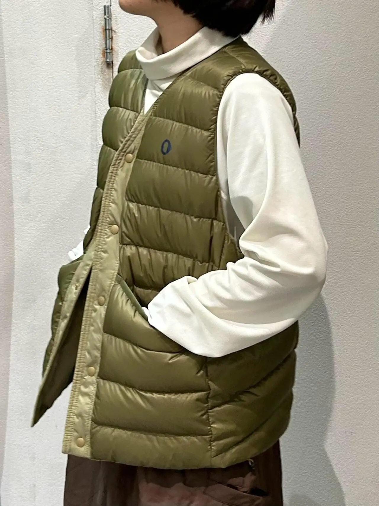 Suran 2024 Winter New Outdoor Sports Double-Sided Lightweight down Vest A0243do07