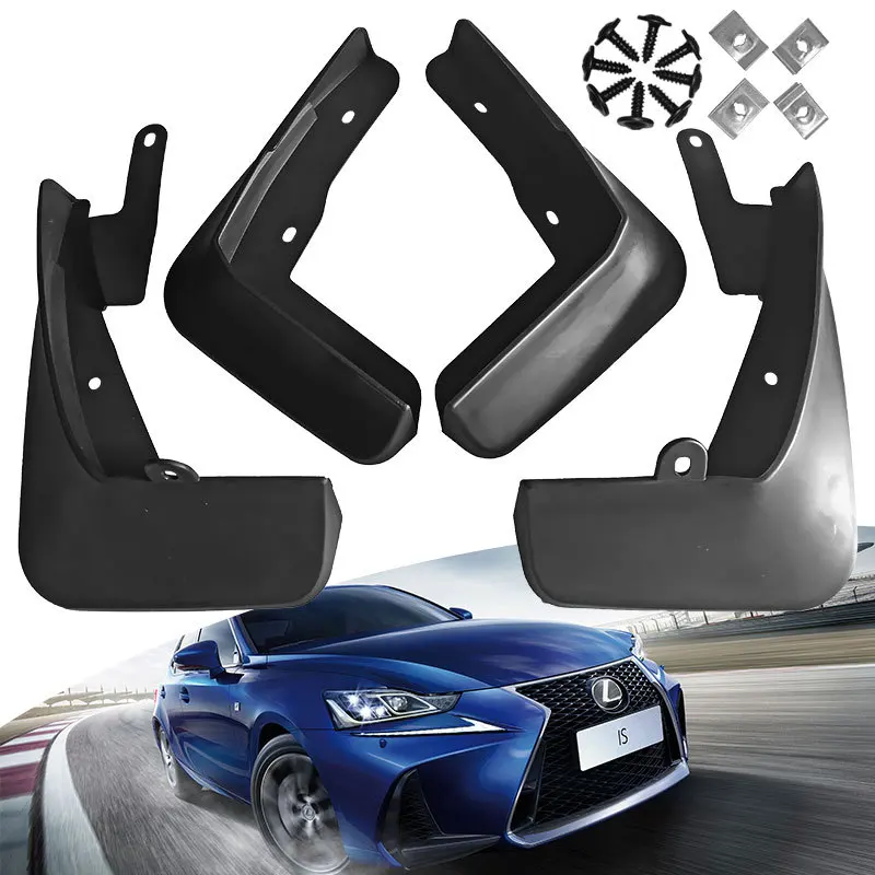 

Брызговики для Lexus IS IS200T IS250 IS350 IS300 IS300H XE30 2014 ~ 2020, 4 шт.