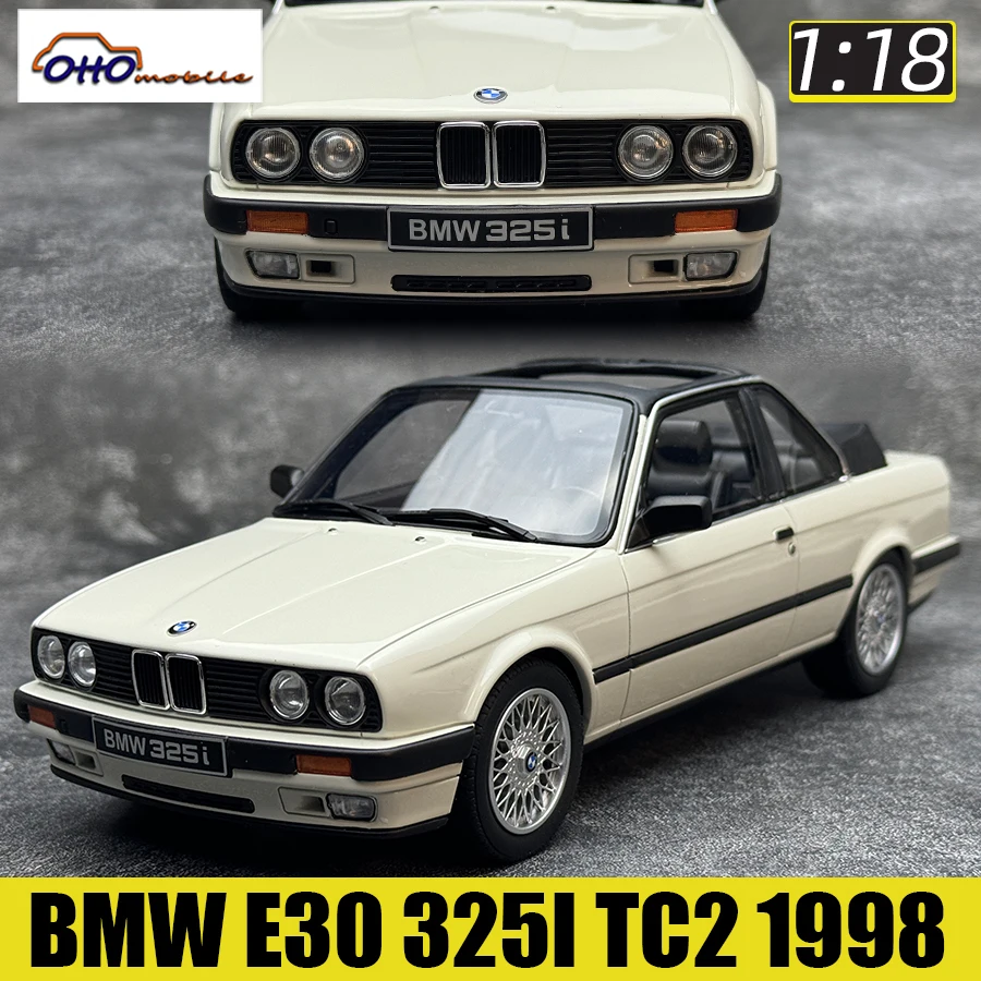 OTTO 1/18 BMW E30 325I TC2 1998 Классическая модель автомобиля коллекция статических дисплеев