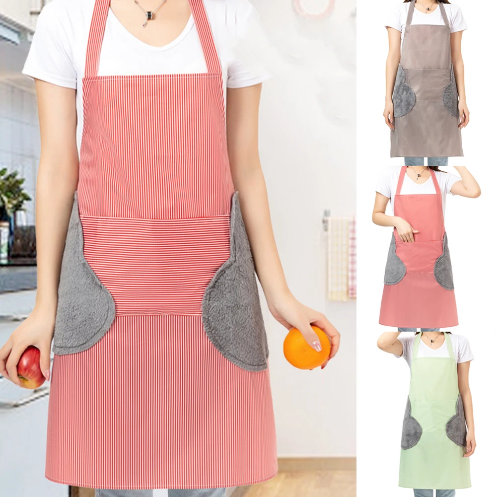 

New Fashion Kitchen Aprons For Woman Men Chef Work Apron For Grill Restaurant Bar Shop Cafes Beauty Nails Studios Uniform Bib