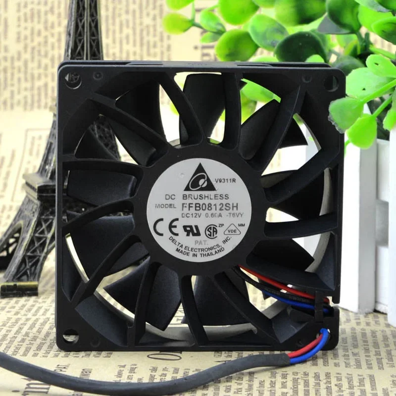 Новый вентилятор для Delta FFB0812SH 8025 8 см 12 в а 80*80*25 мм