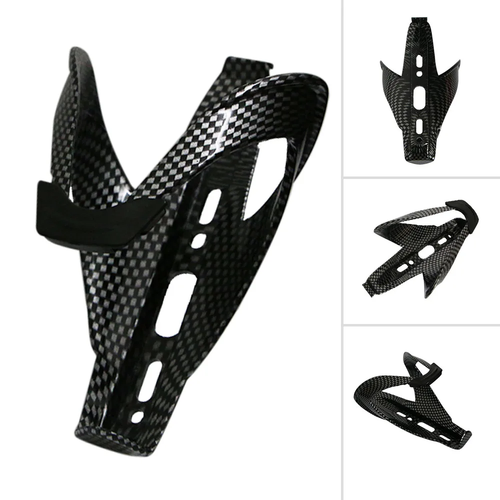 Держатель для бутылки велосипеда из углеродного волокна клетка горного стойка