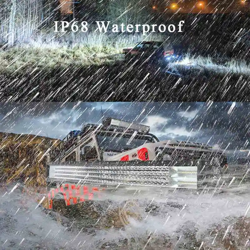 VISORAK IP68 прямой изогнутый автомобиль внедорожник ATV 4x4 Пикап для 4wd Jeep Hummer Ford Volvo