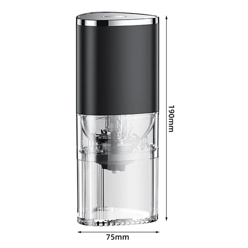 Портативная электрическая кофемолка бытовая мини-кофемолка со съемными зернами