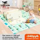 Большой размер складной мультяшный детский игровой коврик Xpe пазл детский коврик для лазания детский коврик детские игровые коврики игрушки для детей