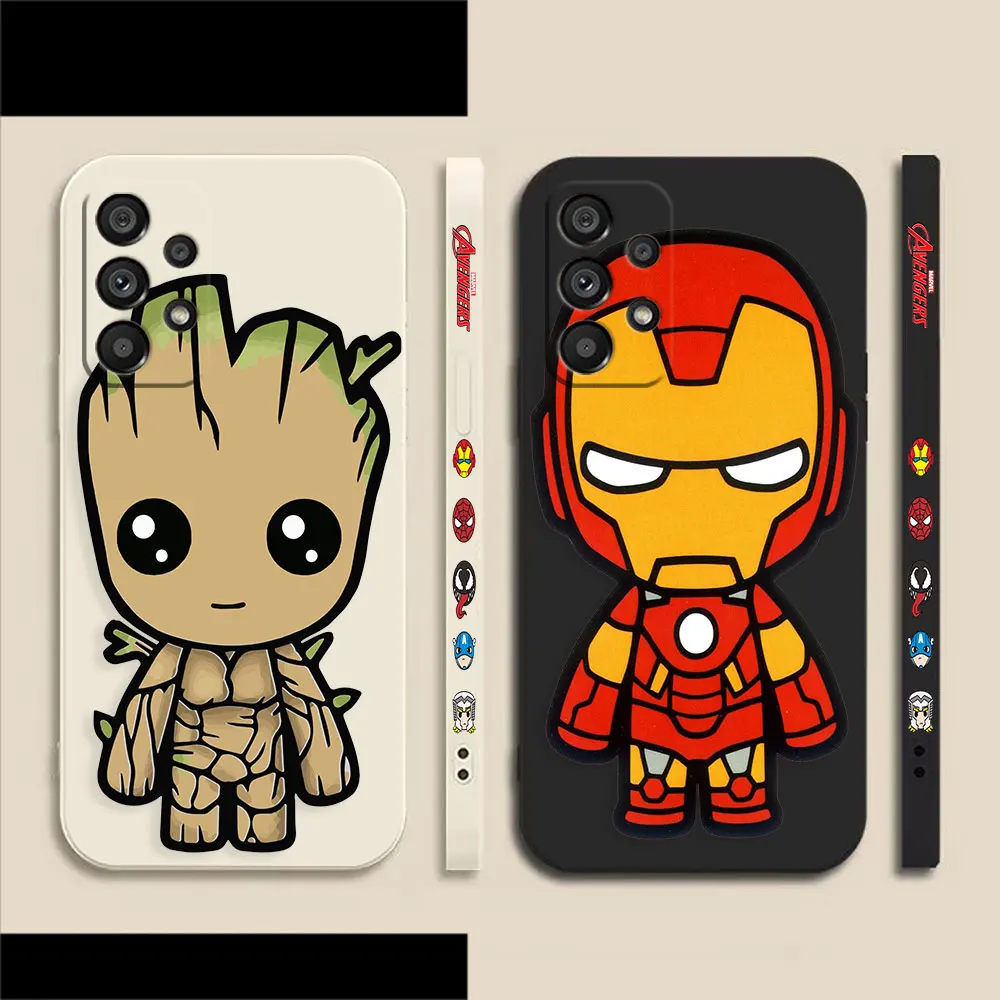 

Marvel Groot Iranman Case For Samsung A91 A73 A72 A71 A53 A52 A51 A42 A33 A32 A31 A23 A22 A21S A13 A12 A52S A22S AO3S 4G 5G Case