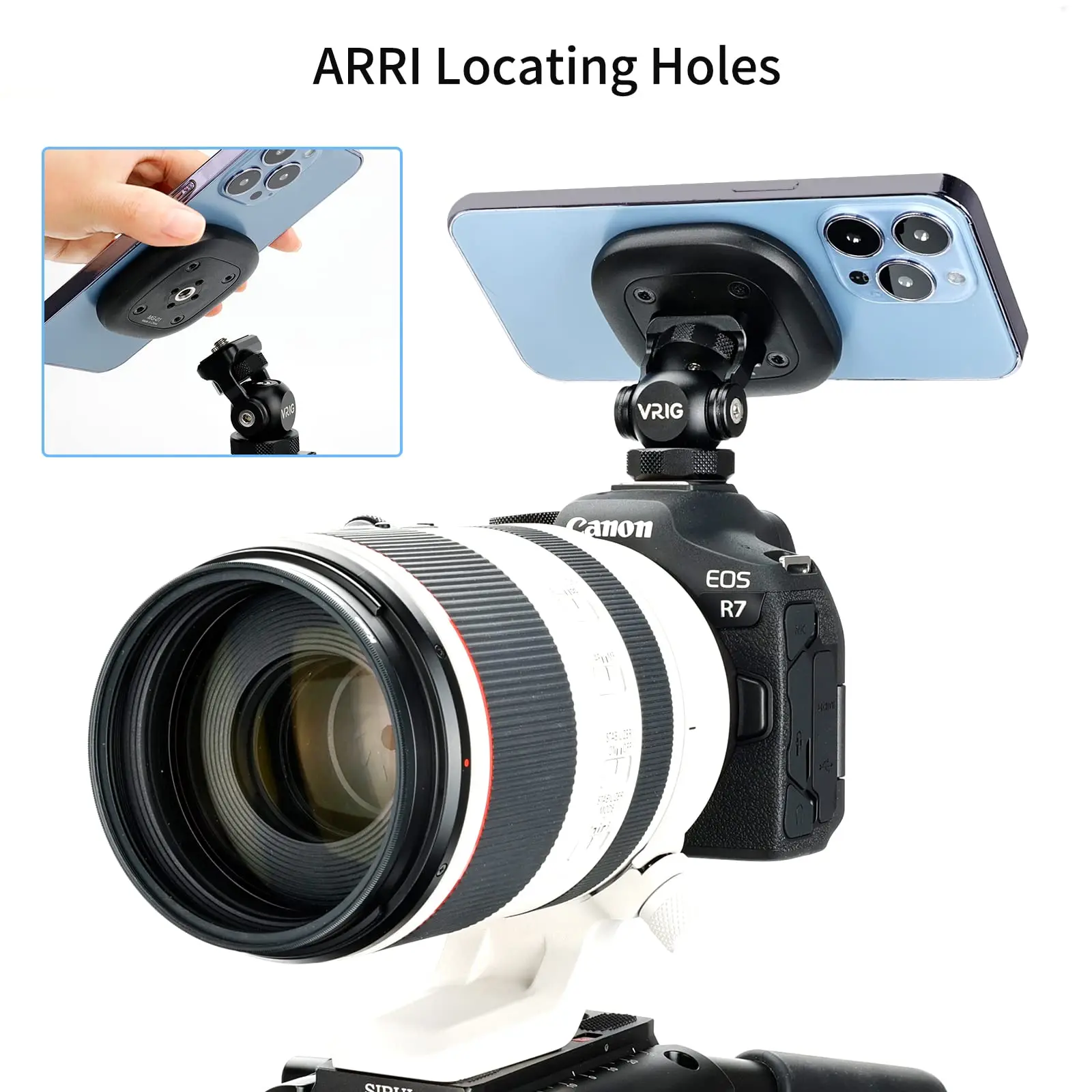 Магнитный держатель для телефона Magsafe с отверстием 1/4 дюйма штатива волшебная