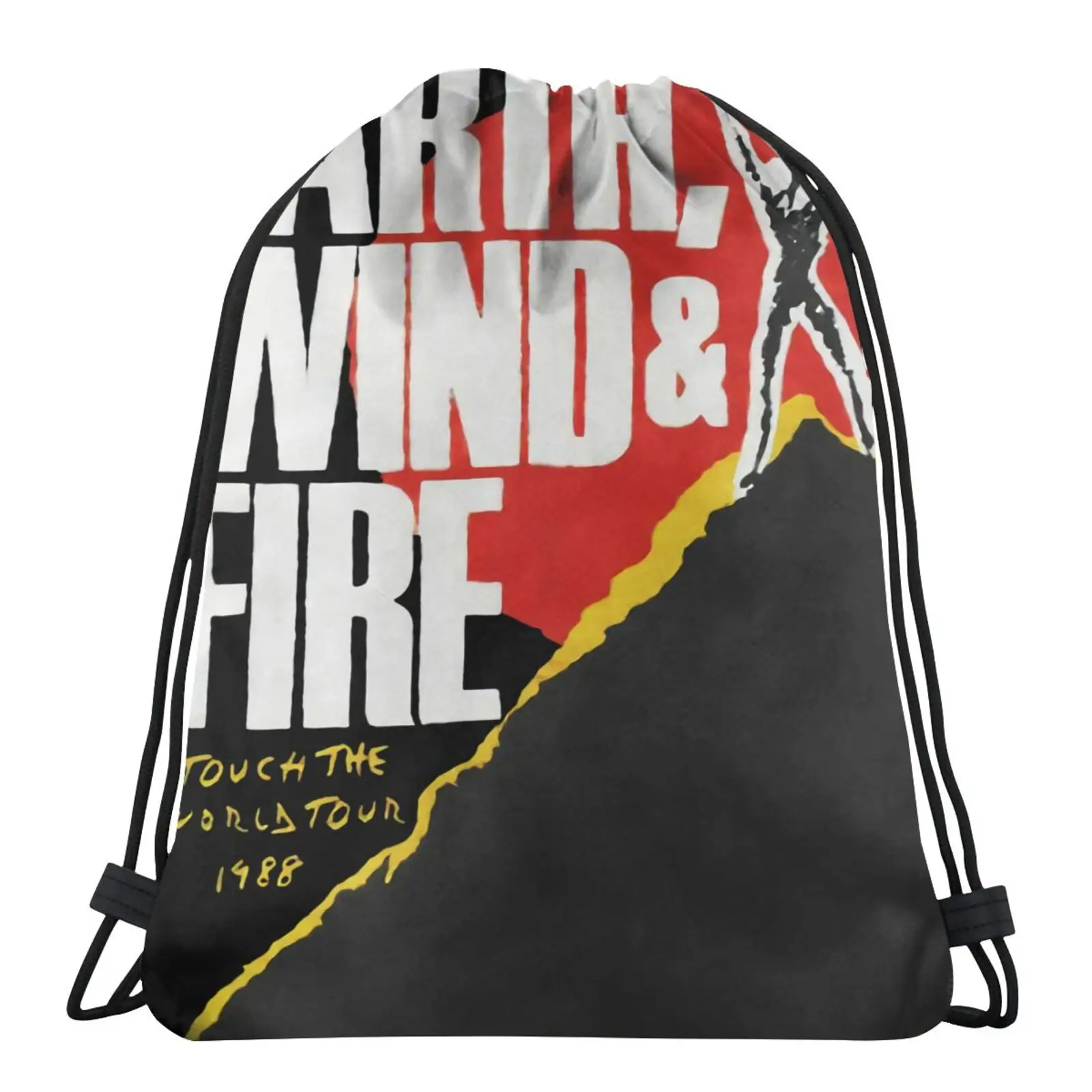 

80S Earth Wind Fire Concert Tour Bag Shoe Bag For Children Cheap Women's Bags Packing Bag Cord Bag Pouches Shoe Bags Girls Bag