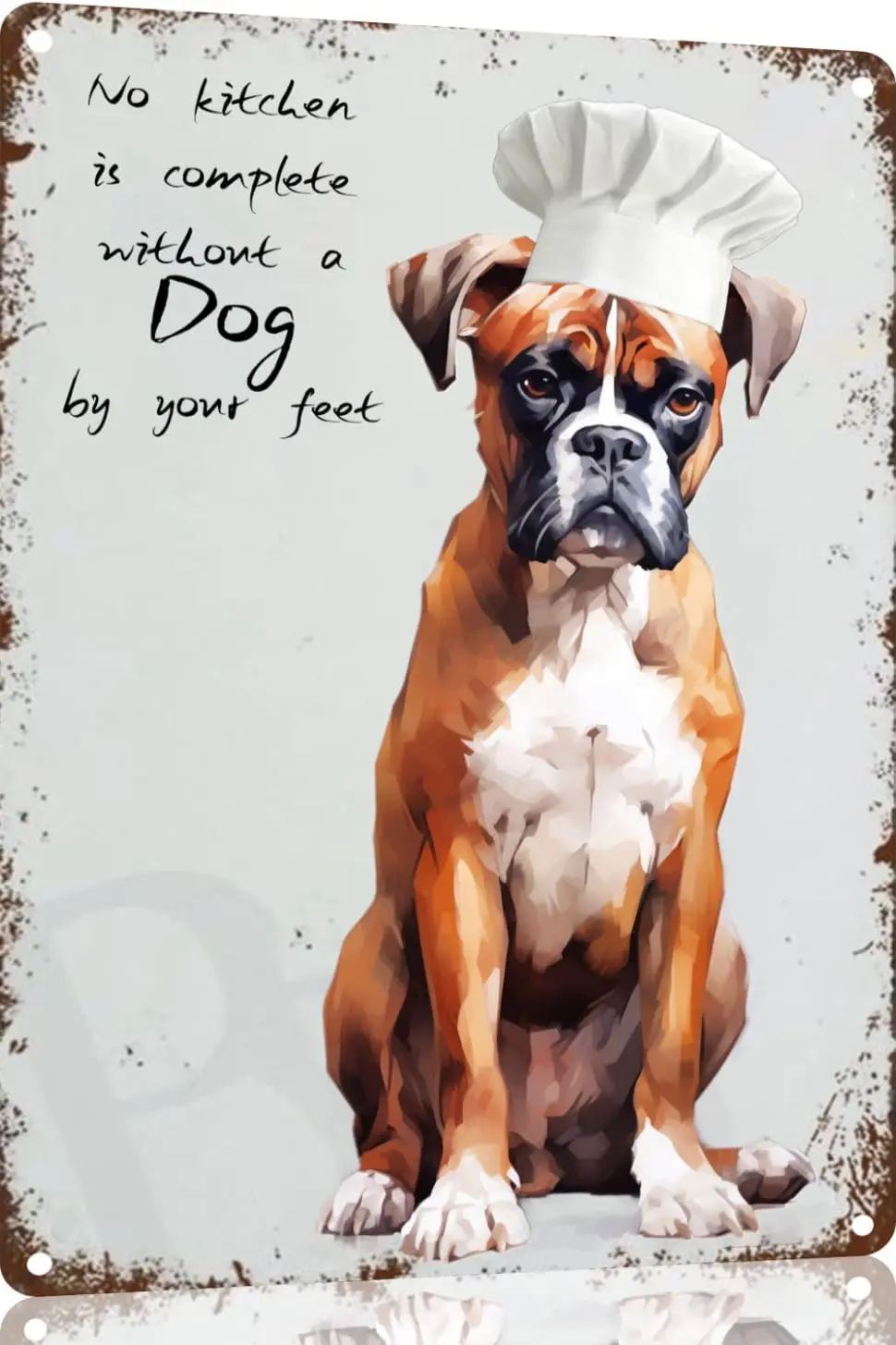 Boxer g Ktchen Prnt Cretve Tn Sgn Забавная новинка Metl Vntge Wll Декор для дома или Grden Br Resturnt Cfe Offce Shop