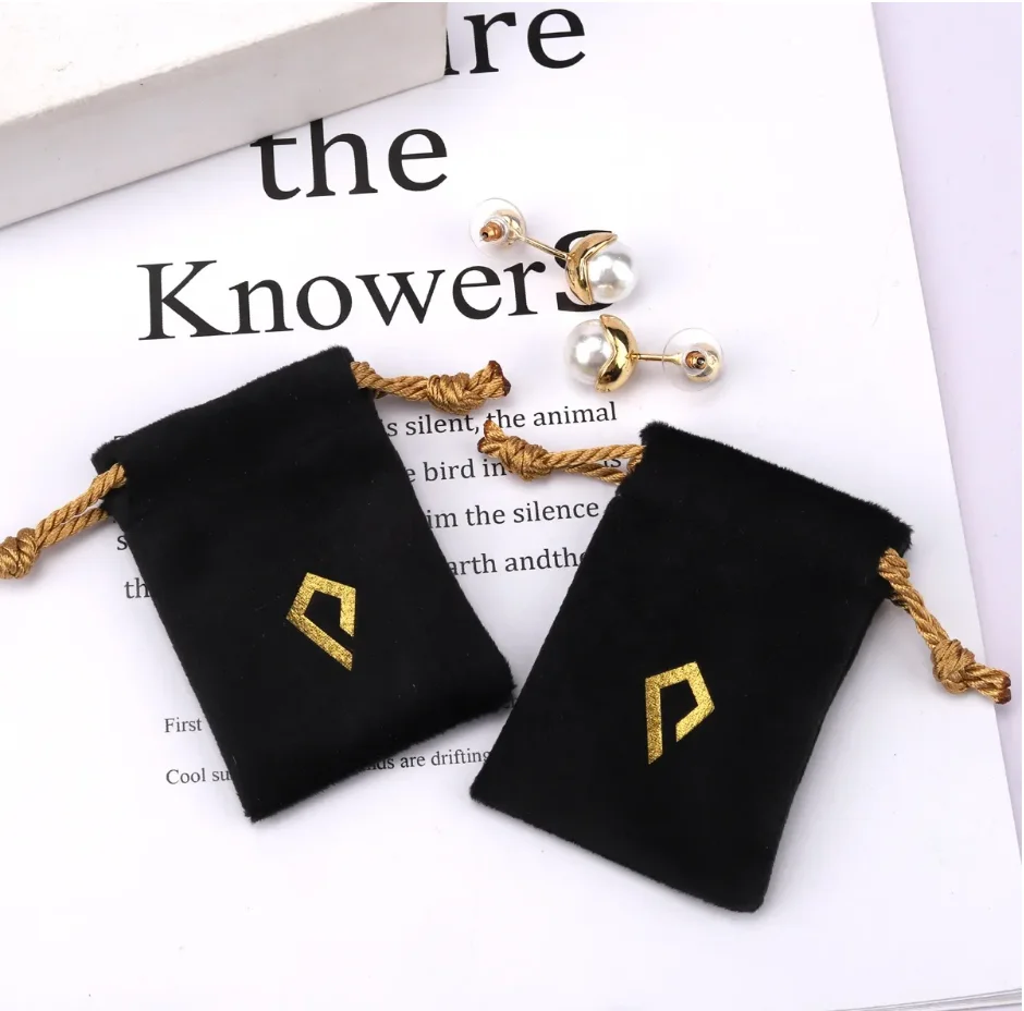 

Black Yellow Rope Gift bags for packaging8x10cm 9x12cm 10x15cm(4x6in) 13x18cm (5x7in) bags for packaging