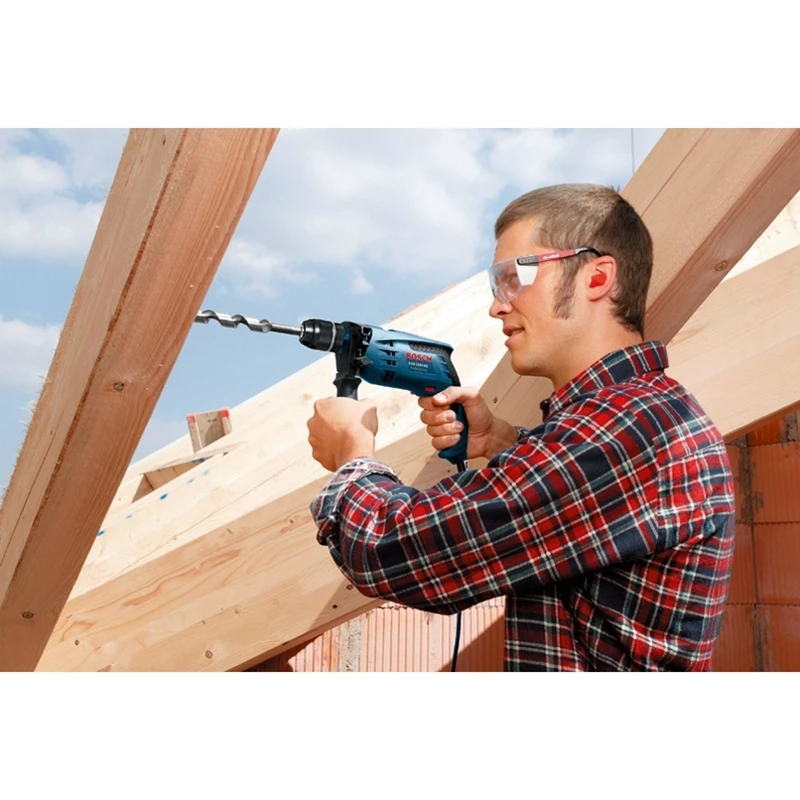 Дрель ударная Bosch GSB 1600 RE (Мощность 701 Вт 26270 уд/мин реверс скорость 3000 об/мин