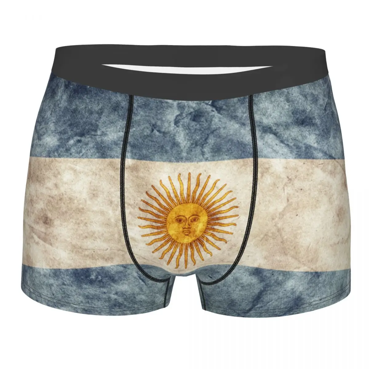 

2022 Polyester Argentina2 Country Flag Vintage Men Boxer Shorts Underpants Mens Panties Underwear For Male Couple