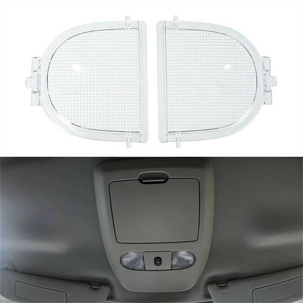 

1 Pair Dome Light Lens 4L3Z-13783-AA Clear Lens For Ford F150 F250 F350 F450