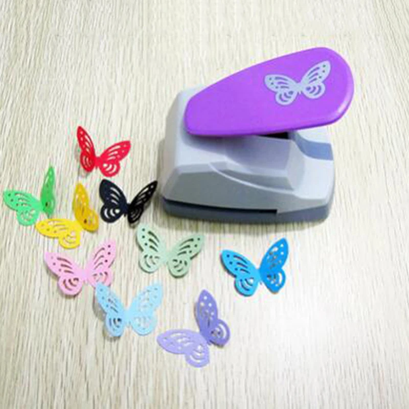 

Large Butterfly 3D Shape Board Punch Paper Cutter For Greeting Card Scrapbooking Machine Handmade Hole Puncher DIY Children Toys