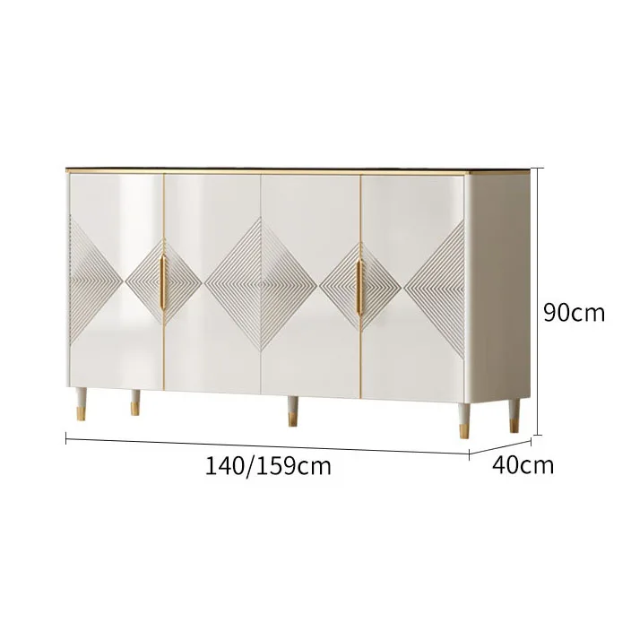 

Luxury Fashion Storage Sideboard Buffet Table Cabinet Sideboards Living Room Furniture Factory Hot Sales Modern Wood PANEL,PANEL