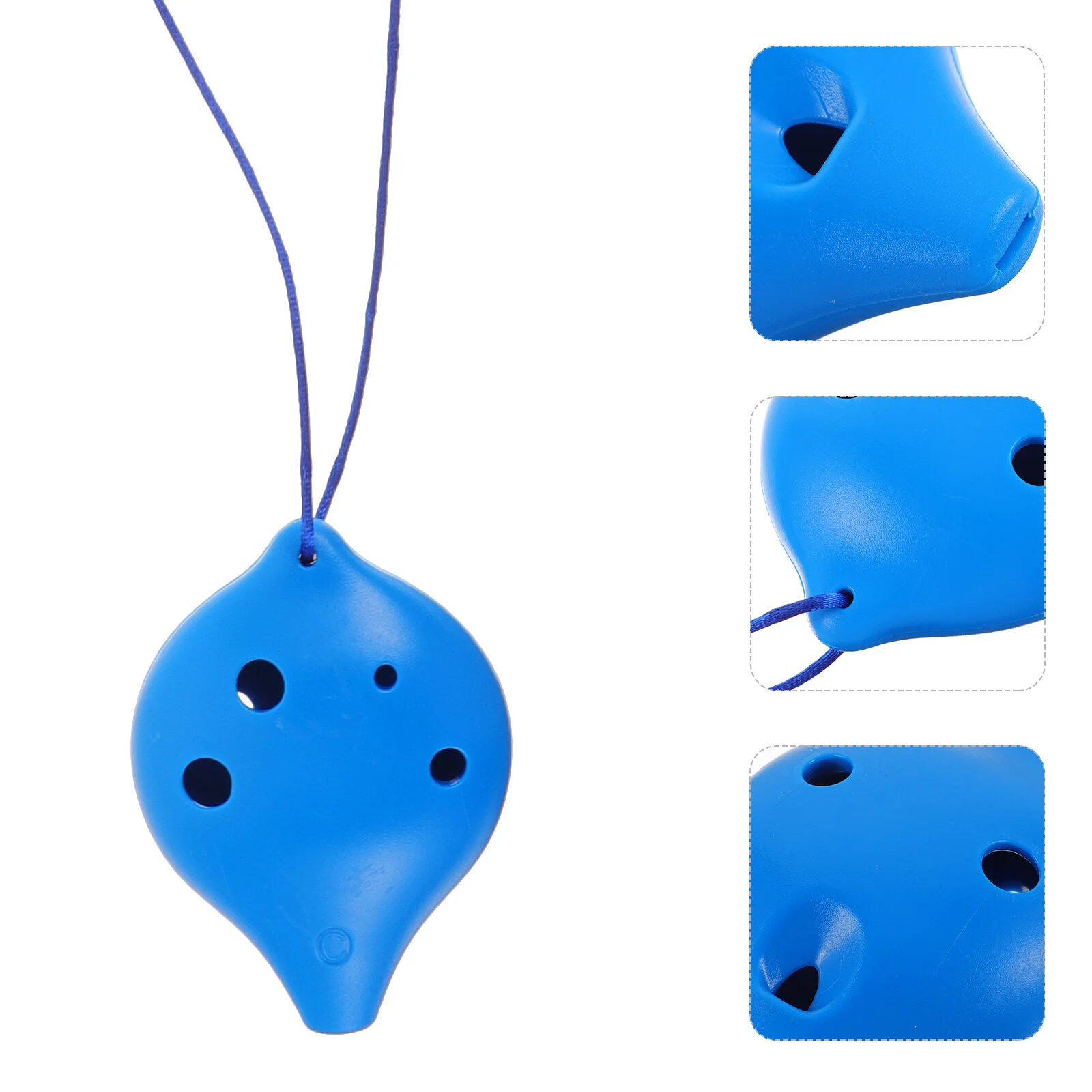 

Gift Beginner Practice Ocarina Retro Modeling 6-hole Mini Plastic Creative Alto