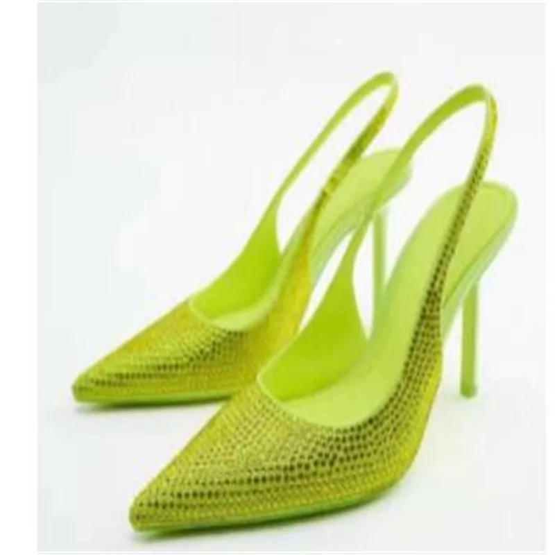 Women's Butterfly Clear High Heels Woman Pumps Transparent Rhinestone Heels Spring Summer 2023 Bow Weddings Bridal Shoes