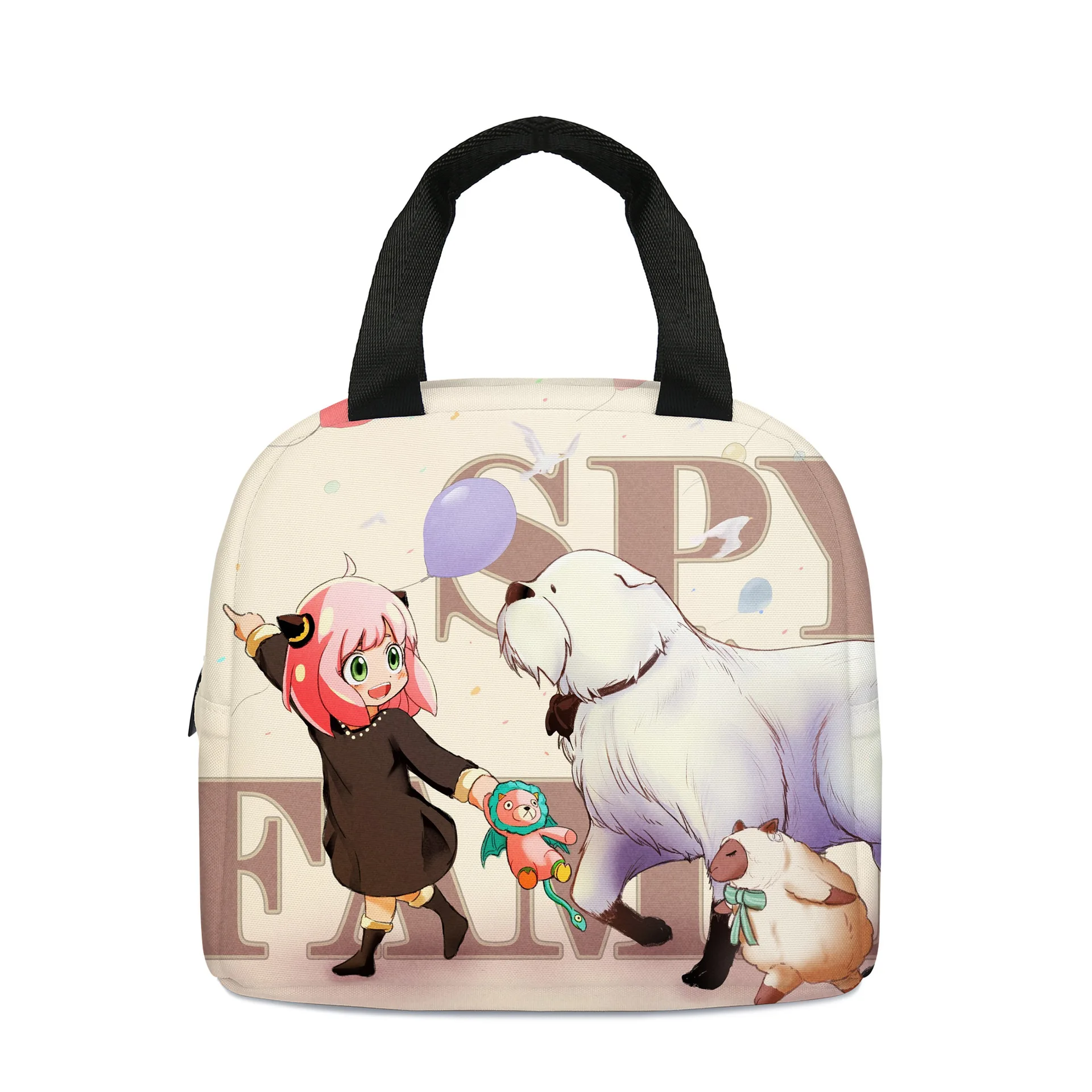 

Новинка, аниме шпион X, семейная сумка для обеда, женская сумка, сумка для хранения, сумка для льда, подарок для пары, Детская сумка, Аниме Сумк...