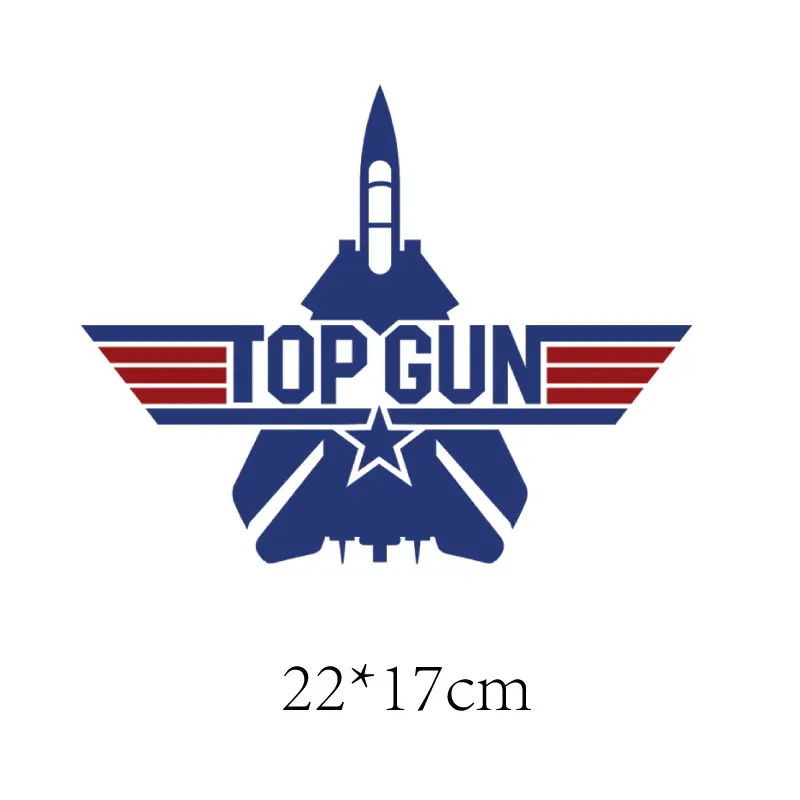 

Topgun Maverick Top Gun Iron on Transfers for Clothing Thermoadhesive Patches Top Gun Patch for Clothes Top Gun Sticker Badge