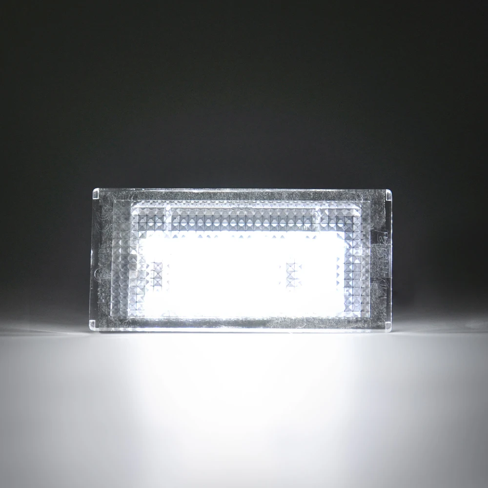 

Для BMW E46 2D 1998-2003 M3 Coupe 2000-2001 2 шт. Canbus белый светодиодный светильник номерного знака OEM часть # 51137031085