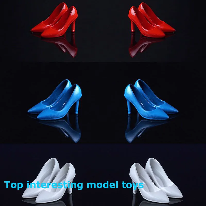 

Женский солдатский игрушечный центр, модель обуви на высоких каблуках, модель обуви для 6 дюймовых экшн-фигурок TBLeague, одежда, 1/12