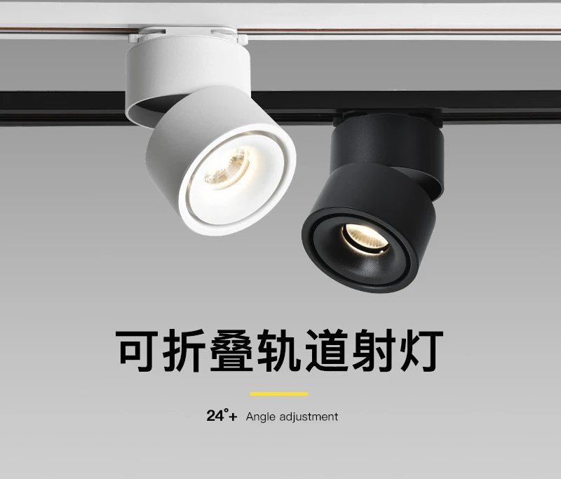 Светодиодный прожектор Gcy с регулируемым углом для дома гостиной складной