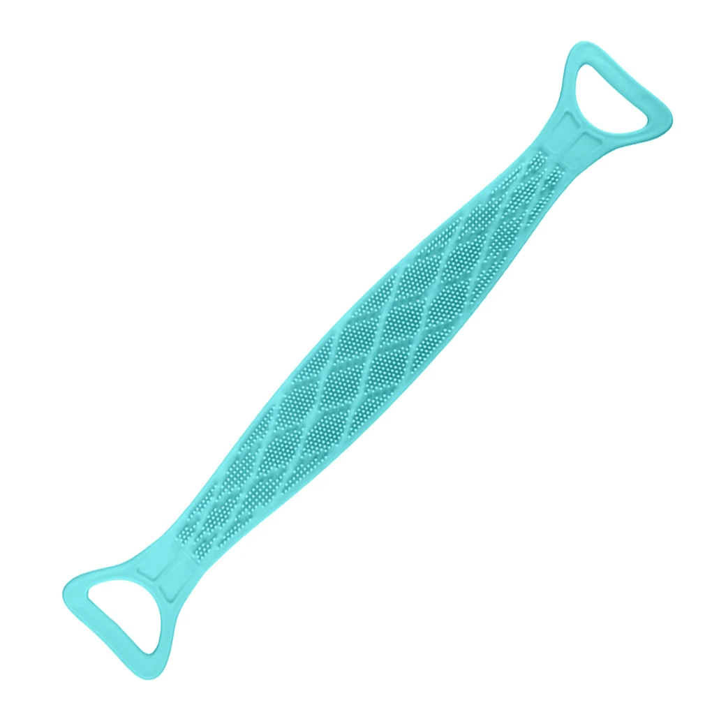 

Bathroom Silicone Brushes Bath Towels Rubbing Back Mud Peeling Massage Body Shower Extended magical Towels Scrubber Skin Clean