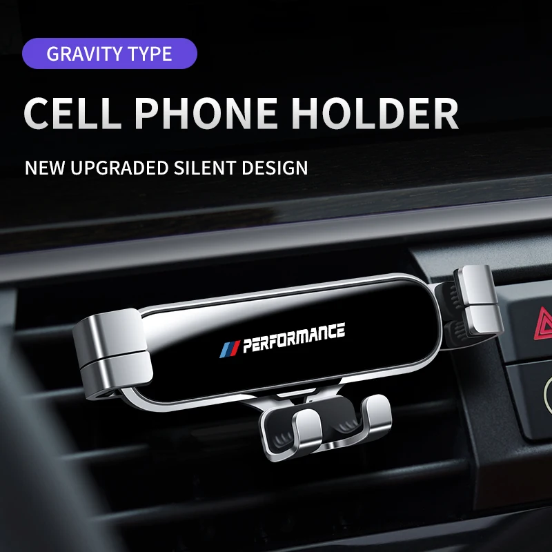 

Car Smartphone Holder For BMW G30 G20 F35 G01 Gravity Air Vent Cell Phone Holder GPS Support Mount Mobilephone Stand Accessories