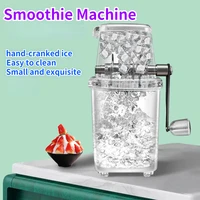 ice blender multi function manually shaved smoothie machine ice machine home transparent cold crusher chopper kitchen ice tools