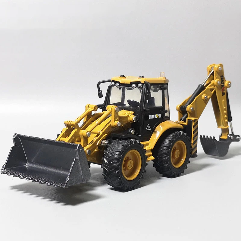 

1:50 Toy Inertial Excavator Digger and Tractor Shovel Model Diecast Construction Vehicl Truck Boy Children Toys Birthday Gift