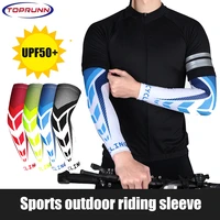 toprunn 2pcs game arm sleeves bicycle sleeves uv protection running cycling sleeves sunscreen arm warmer sun arm cover cuff
