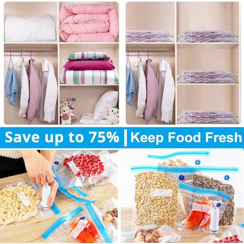 Электрический вакуумный упаковщик вакуумная упаковка для дома путешествий