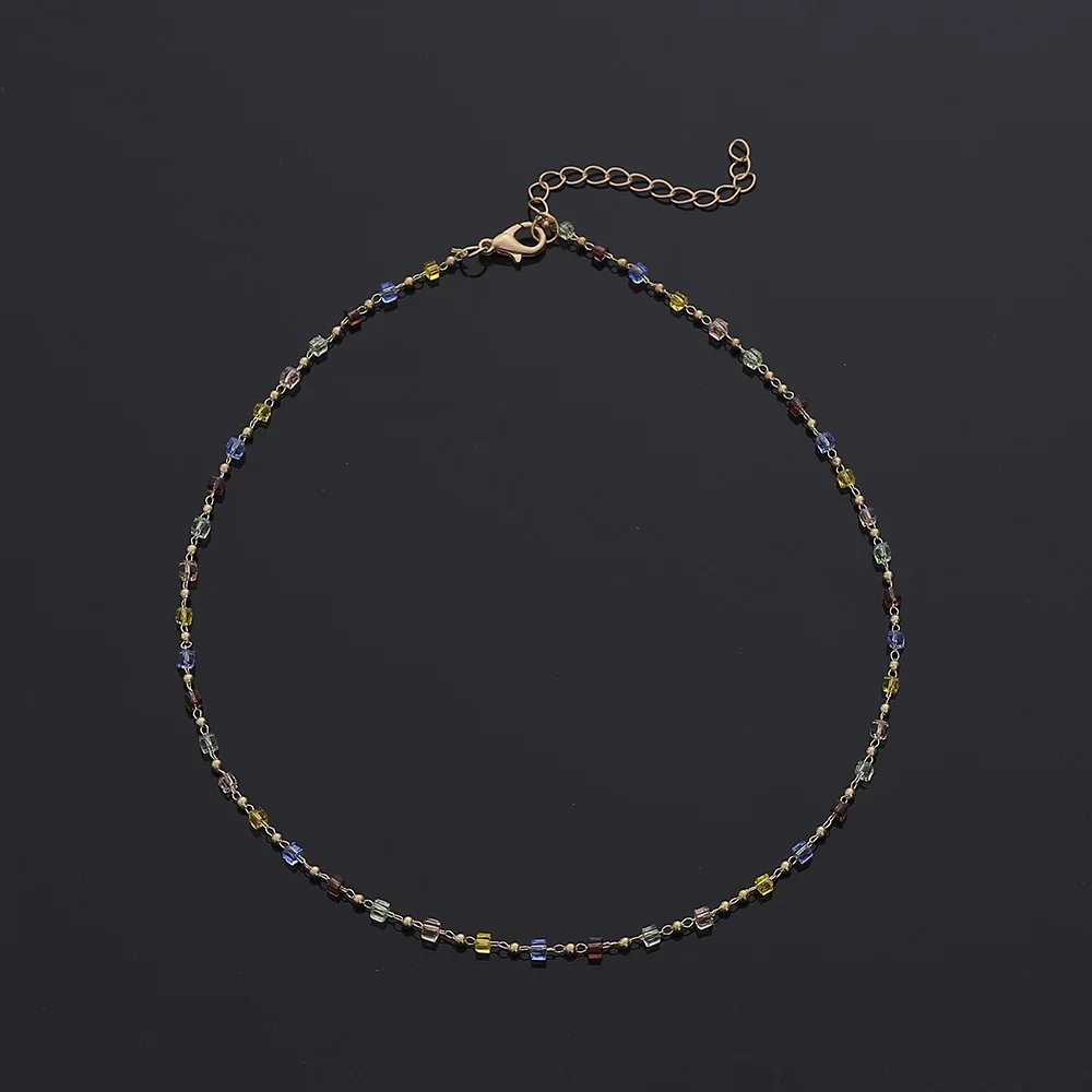 Ожерелье с бисером в стиле бохо