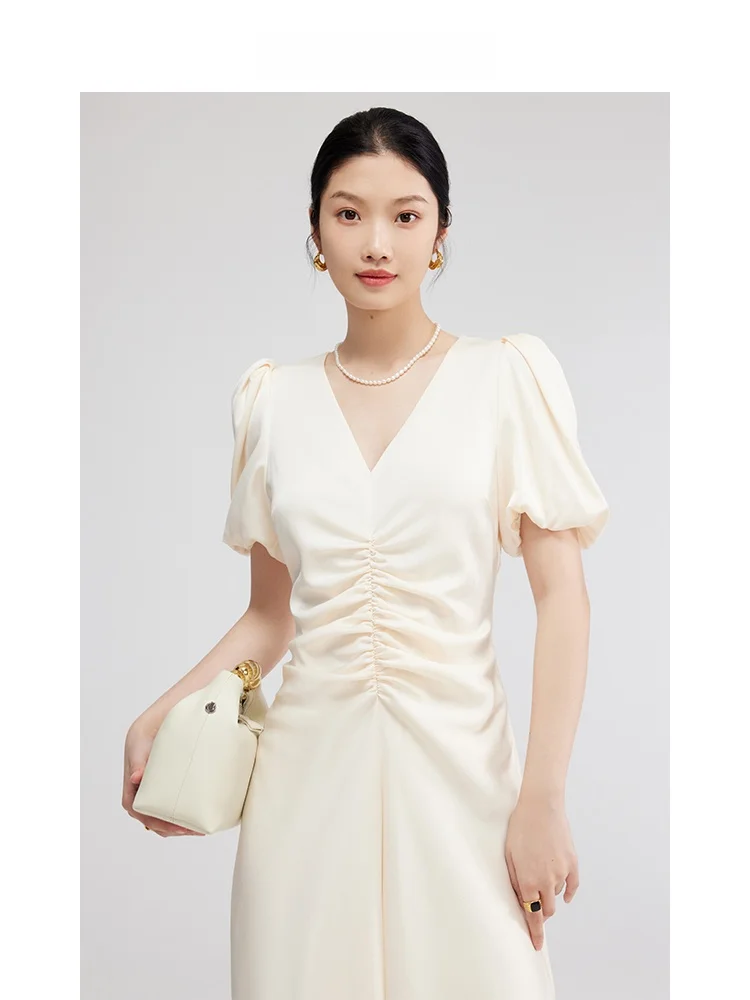 Mandyzhang импортированное тяжелое уксусное кислотное французское плиссированное