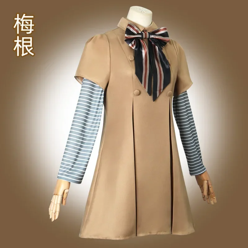 Новый костюм Меган для косплея M3GAN ужасный фильм кукла с искусственным