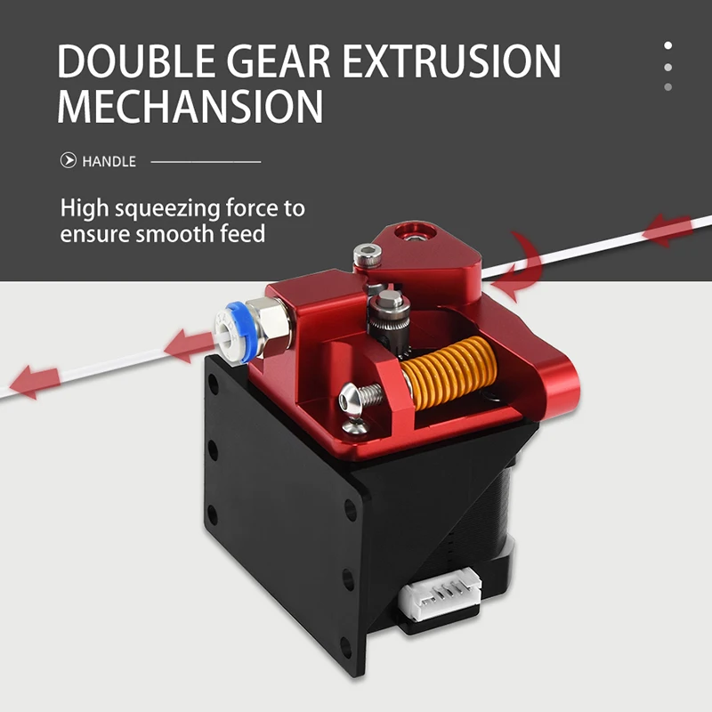 Комплект для экструдера CR10 Dual Gear Mk8 детали 3D-принтера CR10S PRO Prusa I3 1 75 мм | Компьютеры