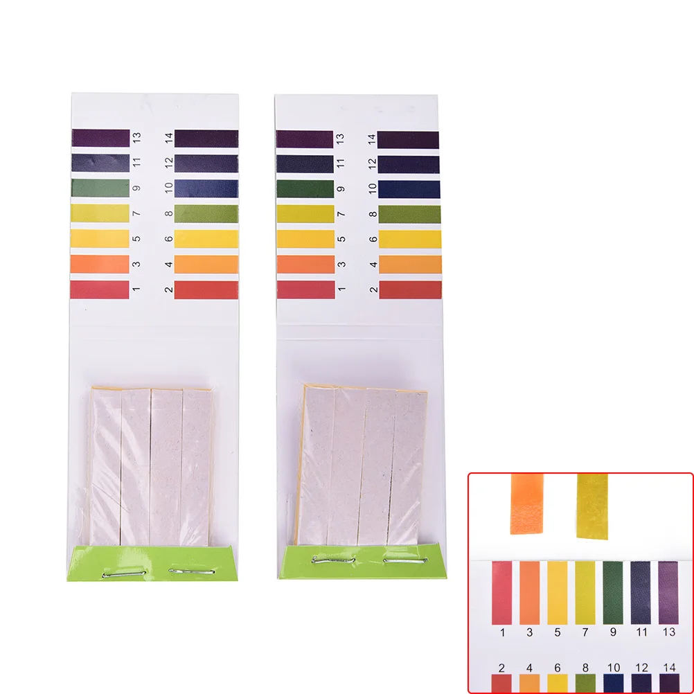 

80 Strips PH Test Strip Full Range pH Acid Alkaline 1-14 Test Paper Water Litmus Testing Kit Chemistry Teaching Supplies