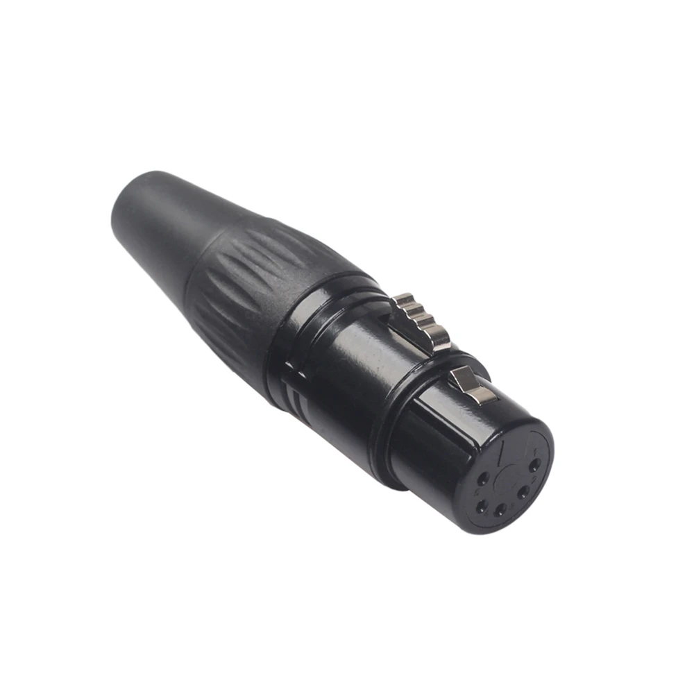 

5Pin Xlr Xlr Diy Plug for Diy Welding of Various Audio Cables, Microphone Cables, Dmx Cables-Xlr 5Pin Male