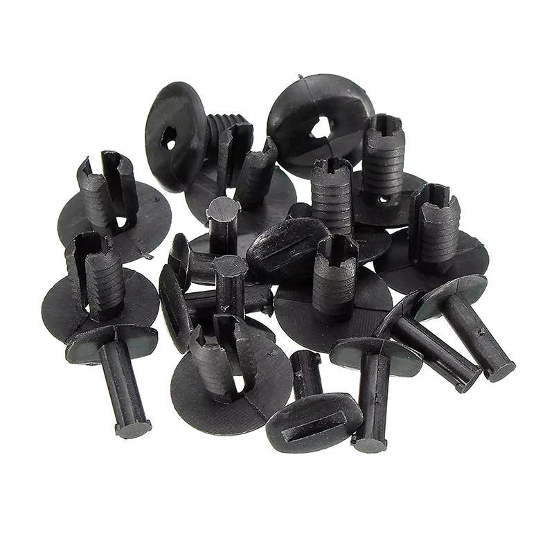 

10Pcs Auto Fastener Clip For Bumper Rivets Fender Fixed Clamp Black Plastic Retainer Accessories