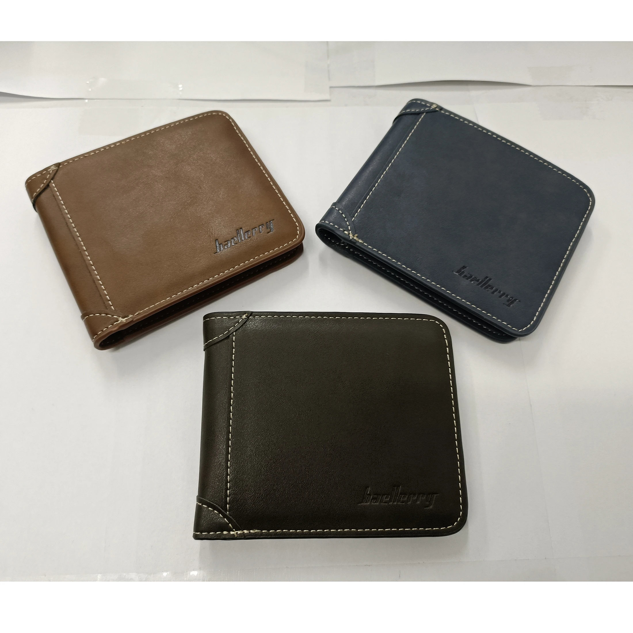 

Винтажный Мужской кожаный брендовый Роскошный кошелек, короткие тонкие мужские кошельки, держатель для кредитных карт с зажимом для денег/...