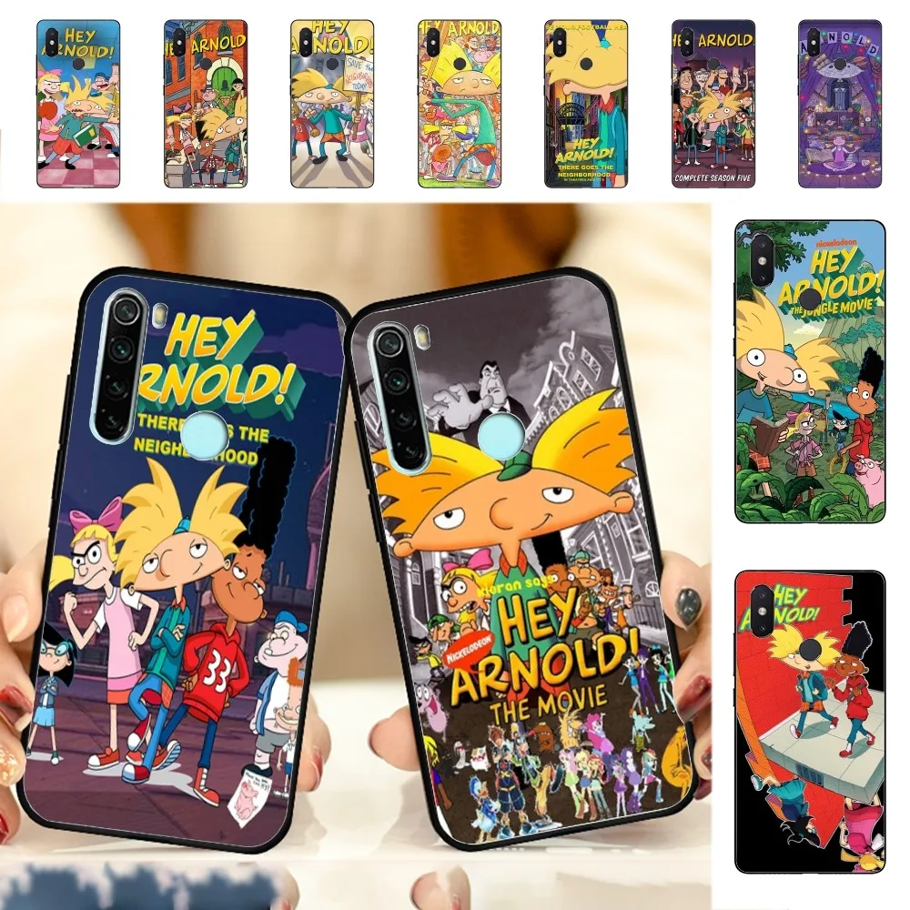 Милый чехол для телефона H-Hey A-Arnold H-Helga Redmi Note 4 X 5 A 6 7 8 T 9 9S 10 11 11S 11Epro Poco M3 Pro