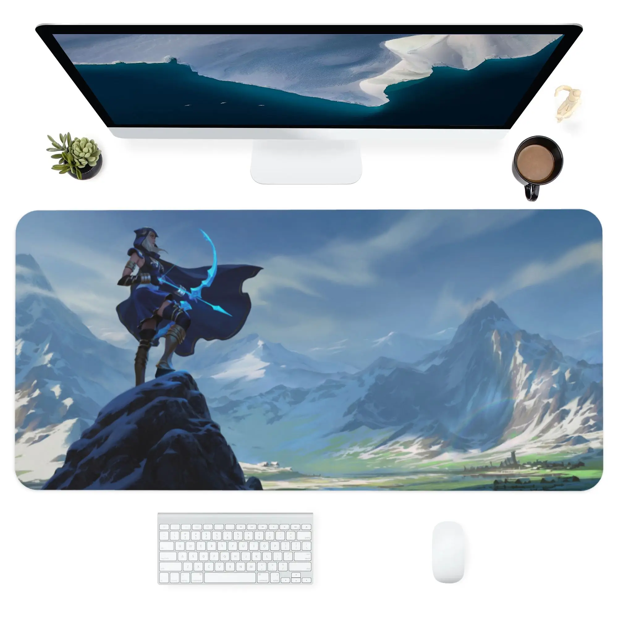 

Desk Large Mouse Pad Mousepad Mat Gaming Pad Deskmat Rug Gamer Mause Carpet Computer Extended Mats Larg Mous Clouds