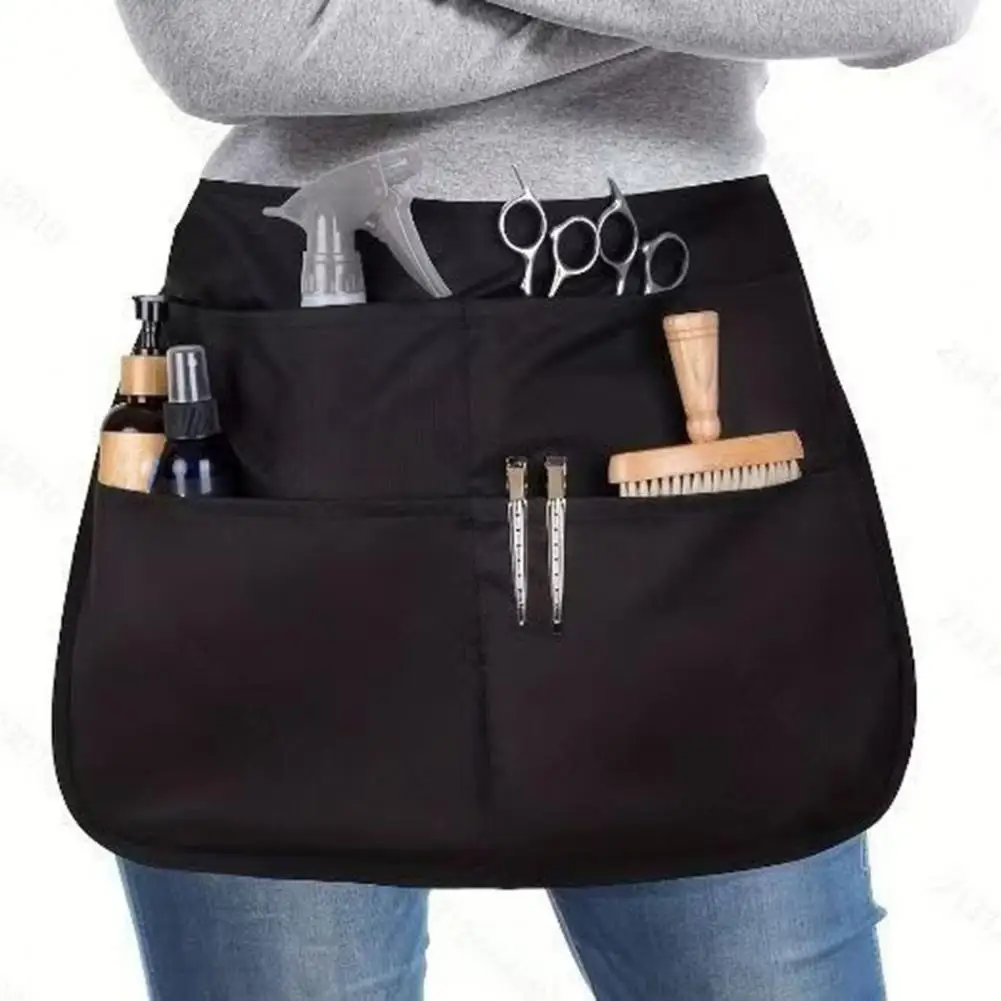 Фартук для парикмахера с несколькими карманами профессиональный полуфартук 5