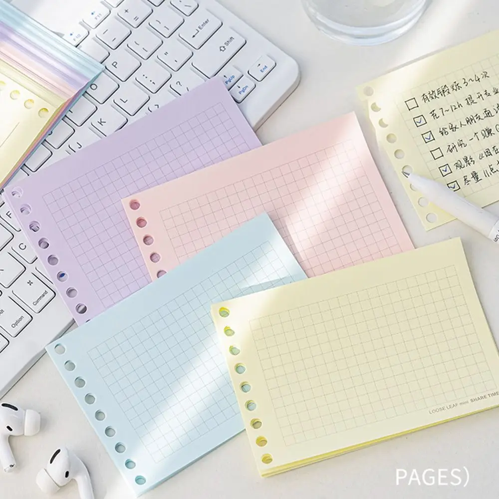 

A5 B5 Loose Leaf Notebook Refill Spiral Binder Index Inner Page Item Paper Stationery Diary Journal