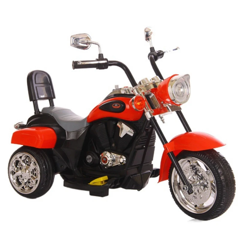 

Children Electric Motorcycle Large Stroller Ride on Car Toys for Kids Dual Drive 3-6 Years Old Boys Girls Tricycles Gifts