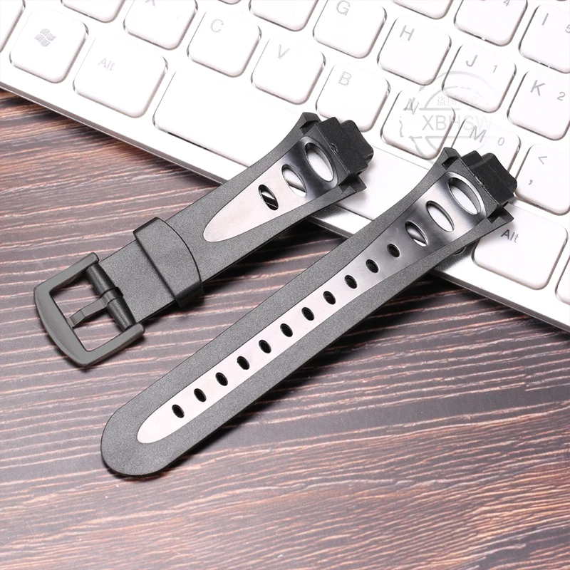 Rubber Strap Men For Suunto Observer SR X6HRM Outdoor Sports Waterproof Silicone Band Female Watch Accessories Wristband Buckle