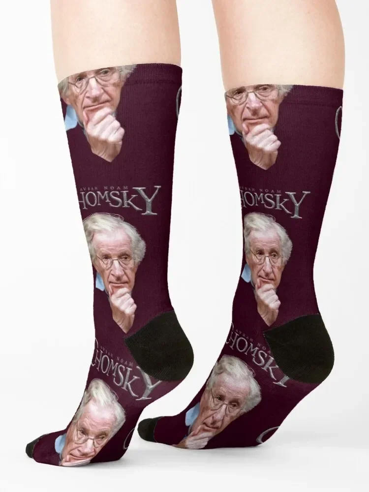 Носки Noam Chomsky спортивные носки для Хэллоуина мужчин и женщин