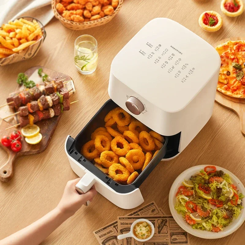 Бытовая фритюрница 3 5 л большая емкость безмасляная паровая автоматическая