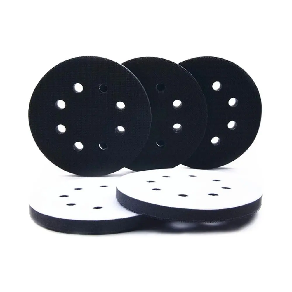 

1Pc Sanding Disc Cushion Soft Dry Mill Cushion Practical Hook And Loop Sponge Cushion Black Backing Pad Protection Pads